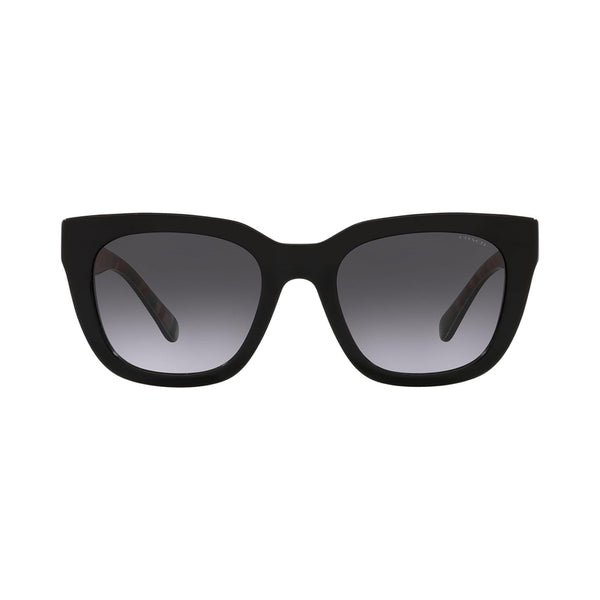 Coach Women's Square Frame Black Acetate Sunglasses - HC8318F