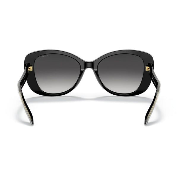 Coach Women's Rectangle Frame Black Acetate Sunglasses - HC8322F