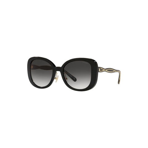 Coach Women's Square Frame Black Injected Sunglasses - HC8333