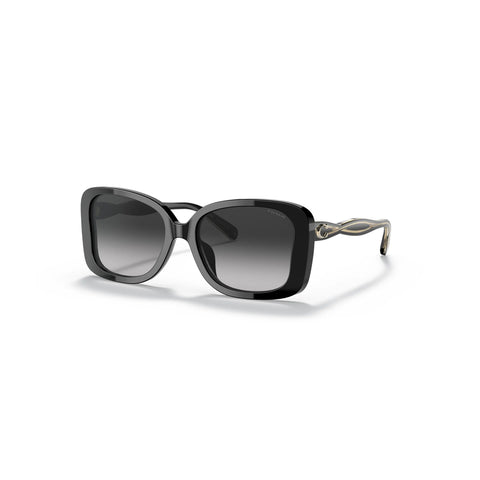 Coach Women's Butterfly Frame Black Acetate Sunglasses - HC8334U