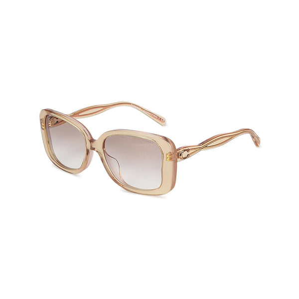 Coach Women's Butterfly Frame Pink Acetate Sunglasses - HC8334U