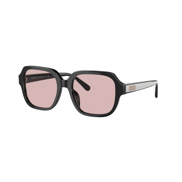 Coach Women's Rectangle Frame Black Acetate Sunglasses - HC8335U