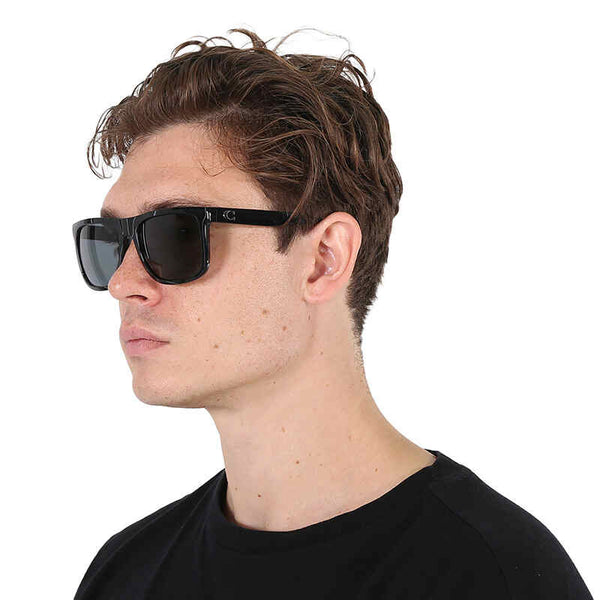 Coach Men's Square Frame Black Injected Sunglasses - HC8367U