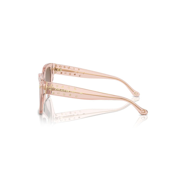 Coach Women's Square Frame Pink Acetate Sunglasses - HC8392U
