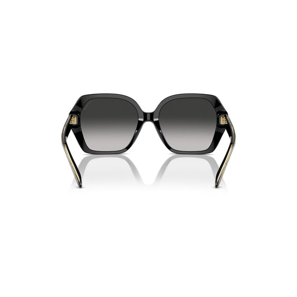 Coach Women's Square Frame Black Acetate Sunglasses - HC8395F