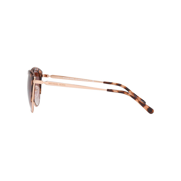 Michael Kors Women's Cat Eye Frame Gold Metal Sunglasses - MK1046