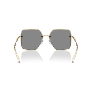 Michael Kors Women's Square Frame Gold Metal Sunglasses - MK1157D