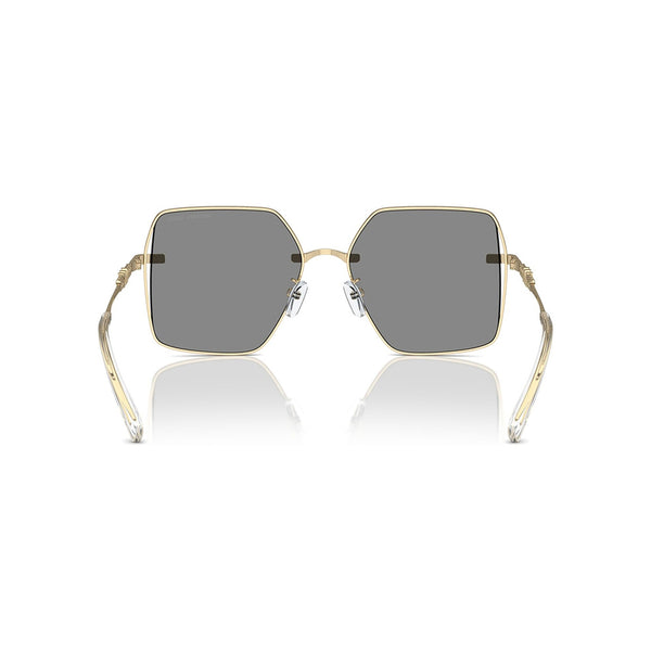 Michael Kors Women's Square Frame Gold Metal Sunglasses - MK1157D