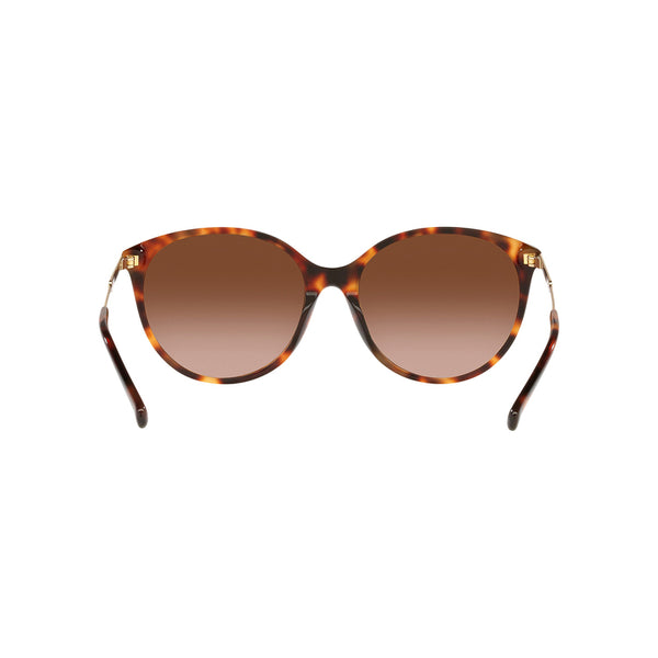 Michael Kors Women's Round Frame Brown Acetate Sunglasses - MK2168