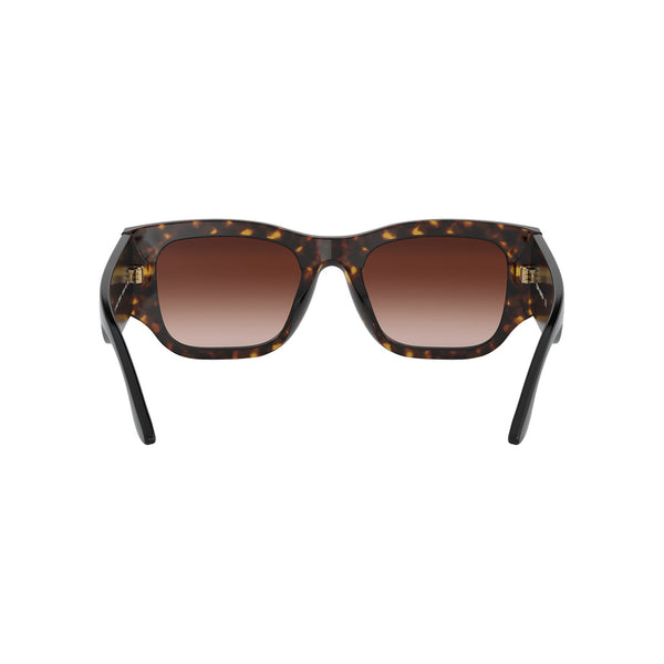 Tory Burch Women's Rectangle Frame Brown Acetate Sunglasses - TY7145U