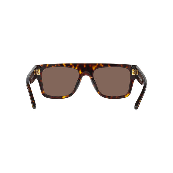 Tory Burch Women's Rectangle Frame Brown Acetate Sunglasses - TY7185U