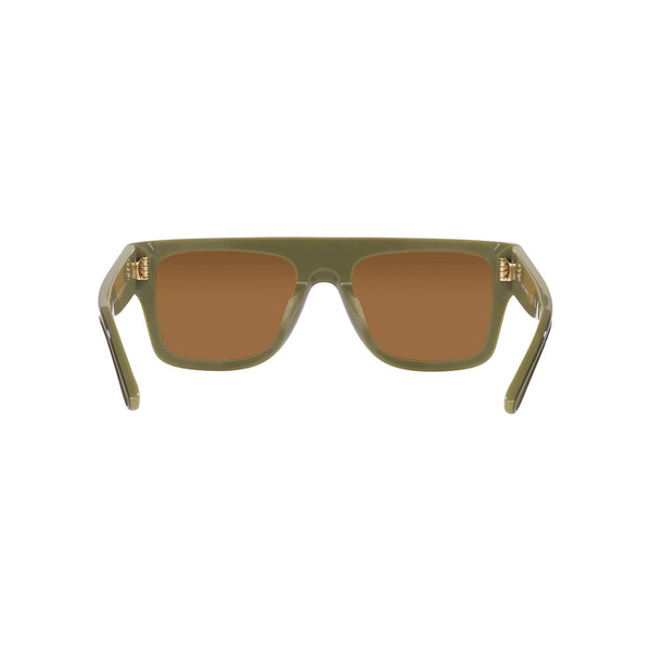 Tory Burch Women's Rectangle Frame Green Acetate Sunglasses - TY7185U