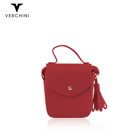 Verchini Patent Square Crossbody Bag Women Bag