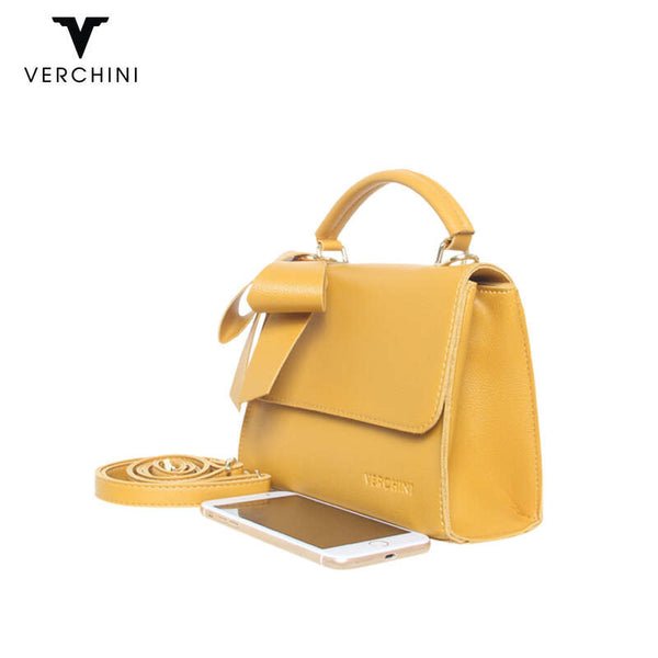 Verchini Front Flap Top Handbag Multi Purpose Women Bag