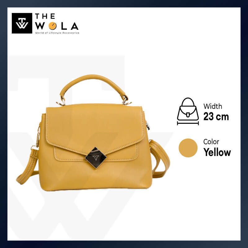 Verchini Patent Top Handle Bag Women Shoulder Bag