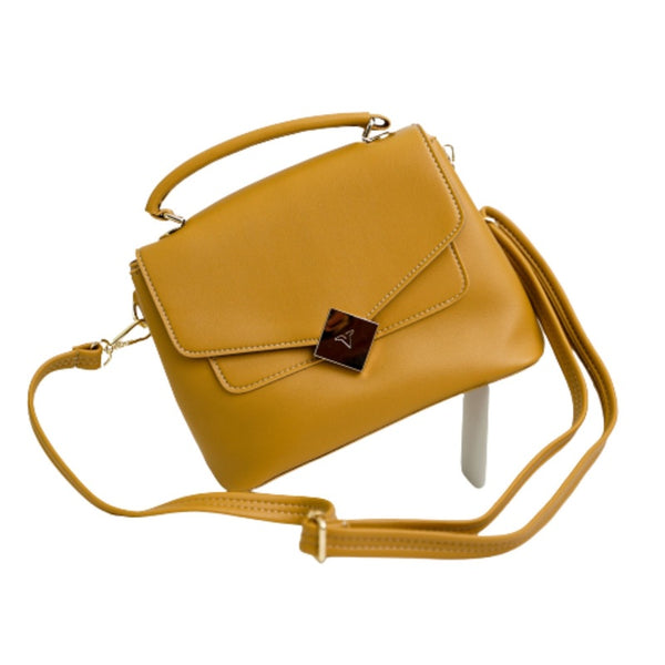 Verchini Patent Top Handle Bag Women Shoulder Bag