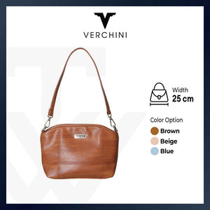 Verchini Embellished Zip Shoulder Bag Women Bag Multi Purpose Sling Bag