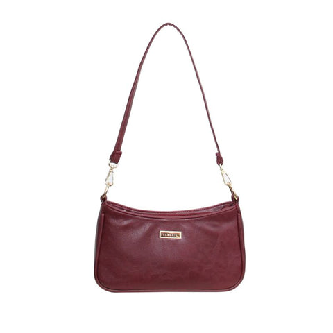 Verchini Buckle Shoulder Bag