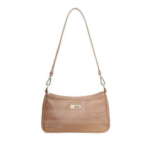 Verchini Buckle Shoulder Bag