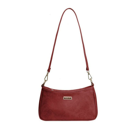 Verchini Buckle Shoulder Bag