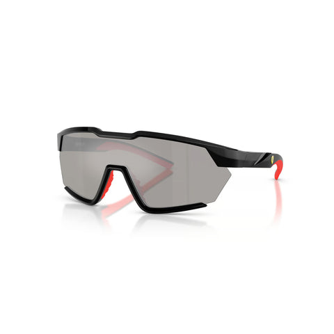 Scuderia Ferrari Men's Irregular Frame Black Injected Sunglasses - FZ6018U