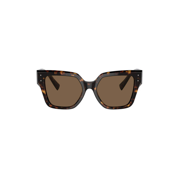 Dolce & Gabbana Women's Square Frame Brown Acetate Sunglasses - DG4471F