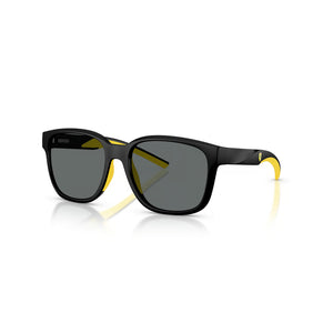 Scuderia Ferrari Unisex's Square Frame Black Injected Sunglasses - FZ6019D