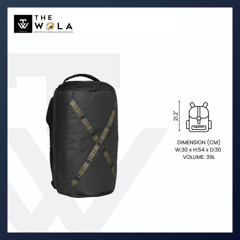 Caterpillar (CAT) The Sixty Duffel Backpack - Versatile Hiking & Travel Backpack
