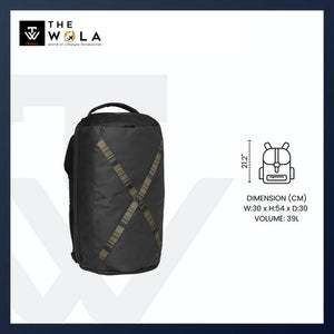 Caterpillar (CAT) The Sixty Duffel Backpack - Versatile Hiking & Travel Backpack