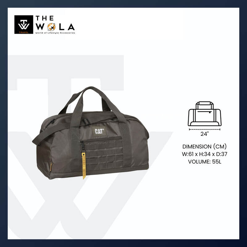 Caterpillar (CAT) Combat Antarctic Duffel Bag (Medium) - Durable Travel & Outdoor Gear