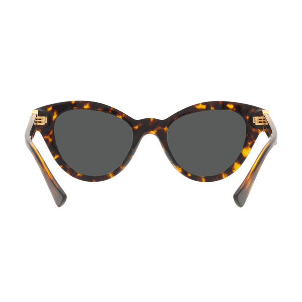 Versace Women's Butterfly Frame Brown Acetate Sunglasses - VE4435F