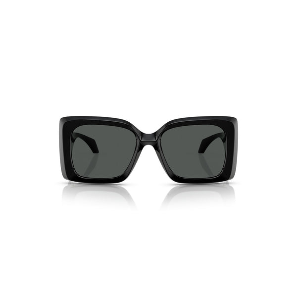 Versace Women's Irregular Frame Black Nylon Sunglasses - VE4467U