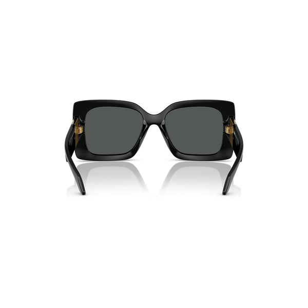 Versace Women's Irregular Frame Black Nylon Sunglasses - VE4467U