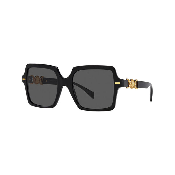 Versace Women's Square Frame Black Acetate Sunglasses - VE4441F