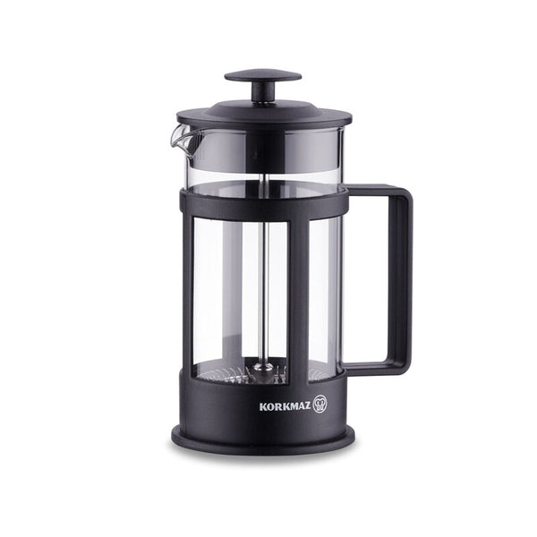 Korkmaz Aroma Stainless Steel Coffee Tea Press - Insulated Coffee Press, 350ml, Made in Turkey