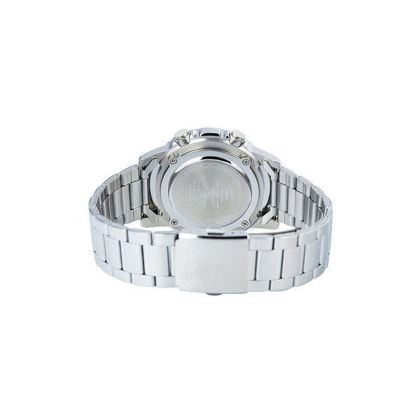 Casio Men Analog-Digital Sport Watch AMW-880D-9AV Silver Stainless Steel Strap