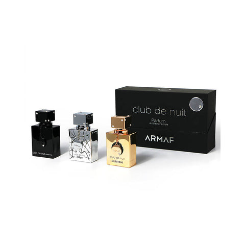 Armaf Set Armaf Club De Nuit Intense + Sillage + Milestone 30ml Parfum Perfume For Men