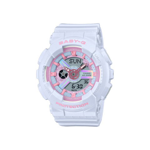 Casio Baby-G Women Analog-Digital Sport Watch BA-110FH-2A Blue Resin Strap