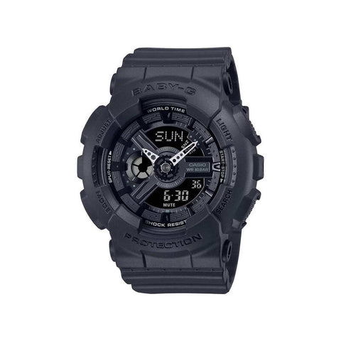Casio Baby-G Women's Analog-Digital Sport Watch BA-110XBC-1A with Black Resin Band