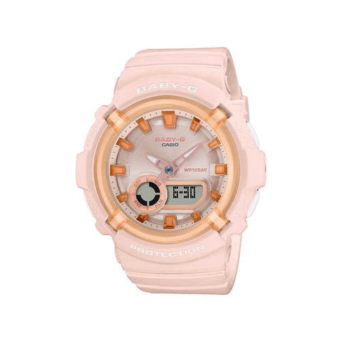 Casio Baby-G Women's Analog Digital Watch BGA-280SW-4A Pink Resin Band Women Sports Watch