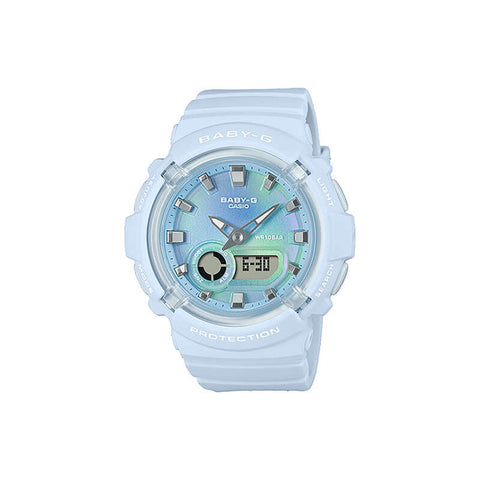 Casio Baby-G BGA-280TD-2A Women Analog-Digital Watch with Blue Resin Band