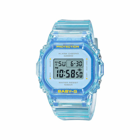 Casio Baby-G BGD-565SJ-2 Women Digital Watch Blue Resin Strap