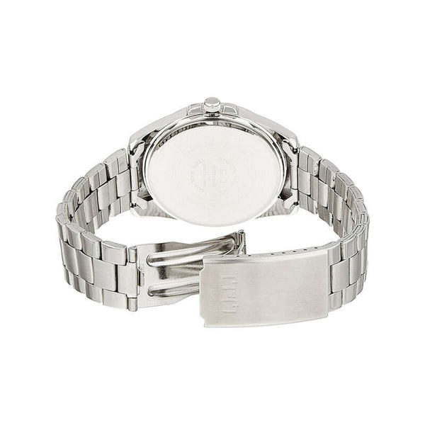 Q&Q Watch by Citizen C11A-002PY Women Analog Watch with Silver Stainless Steel Strap