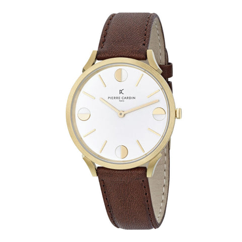 Pierre Cardin Analog Watch For Men Leather CPI.2012
