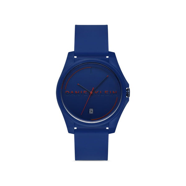 Daniel Klein DKLN Men's Analog Watch DK.1.13193-3 Blue Silicone Strap Watch | Watch for Men