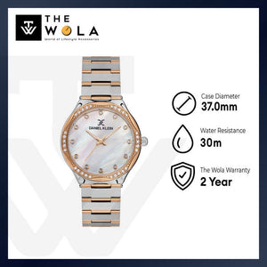 Daniel Klein Premium Women's Analog Watch DK.1.13479-5 with Silver Stainless Steel Strap | Watch for Women