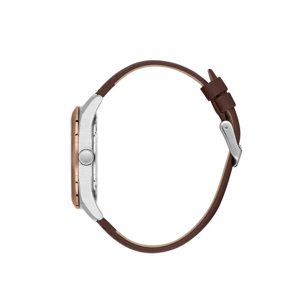 Daniel Klein Premium Men's Analog Watch DK.1.13555-3 Brown with Leather Strap | Watch for Men