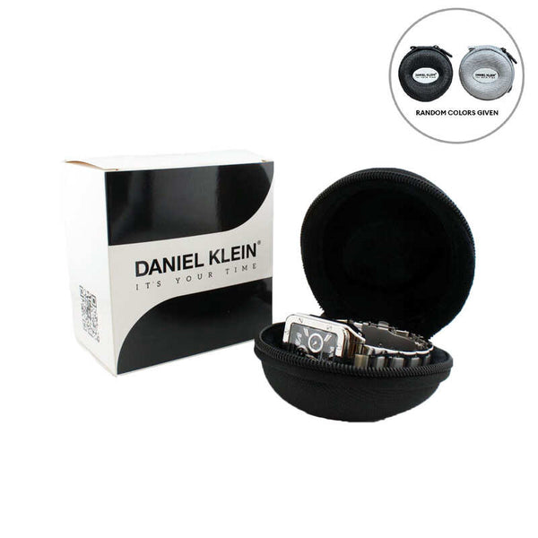 Daniel Klein Automatic Skeleton Men's Chronograph Watch DK.1.13564-2 Silver with Stainless Steel Strap | Watch for Men