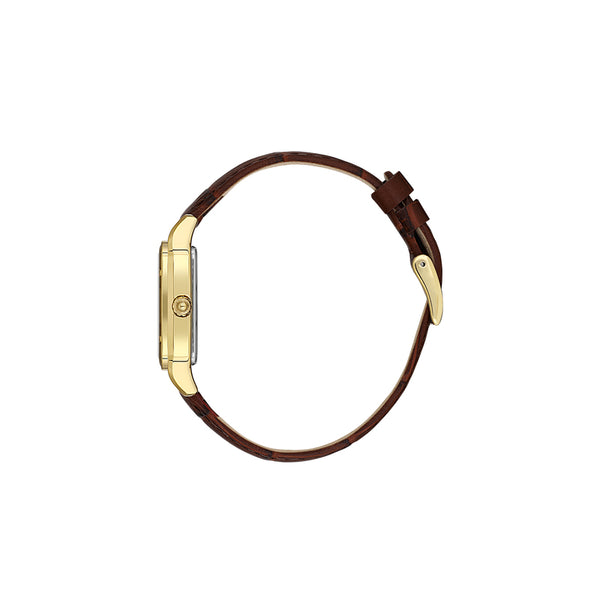 Daniel Klein Premium Women's Analog Watch Brown Genuine Leather Strap DK.1.13599-2