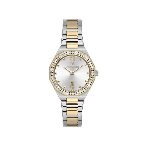 Daniel Klein Premium Women's Analog Watch Gold Stainless Steel Strap DK.1.13601-2